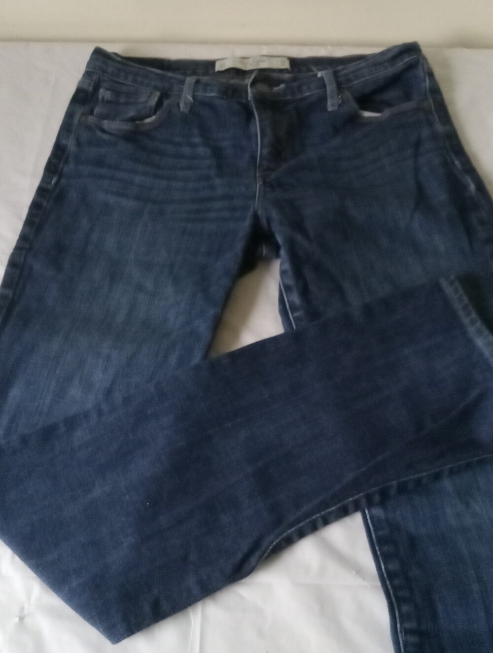 Abercrombie & Fitch Blue Straight Low Rise Denim Jeans 28/6S